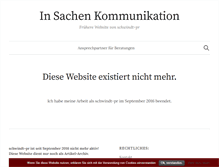 Tablet Screenshot of blog.schwindt-pr.com